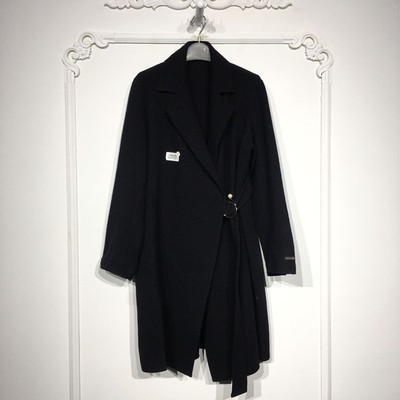 容系列 8247S207 时尚双面呢毛呢外套品牌女装折扣颦薪