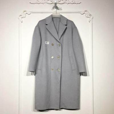 容系列 8248S106 时尚双面呢毛呢羊毛外套品牌女装折扣颦薪