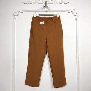 品牌女装 朝系列 长裤 时尚 折扣颦薪 8091S036