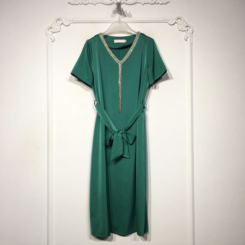 容悦 8342S121 时尚连衣裙品牌女装折扣颦薪
