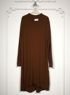 潮系列 LM06136 时尚羊毛针织连衣裙品牌女装折扣颦薪