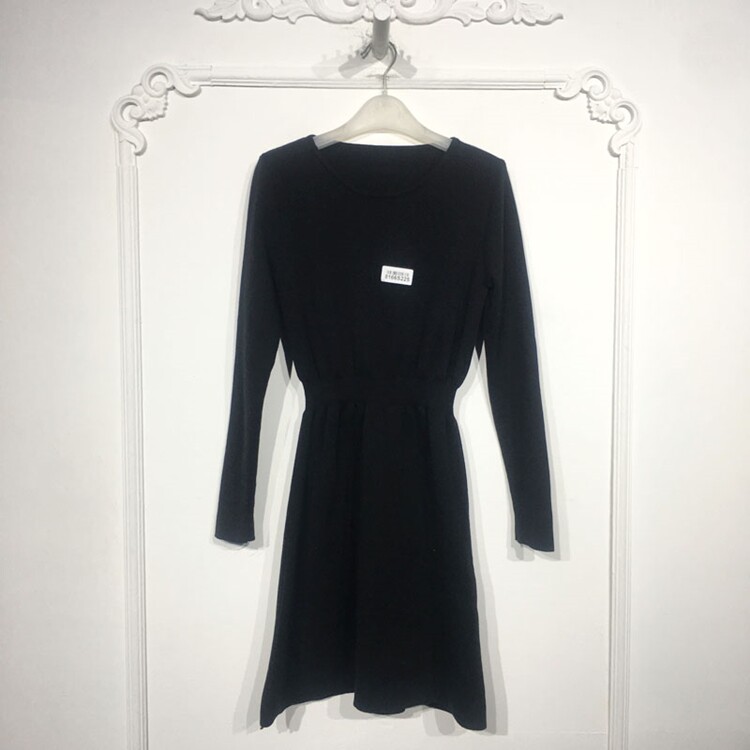 N系列 8166S225 时尚针织连衣裙品牌女装折扣颦薪