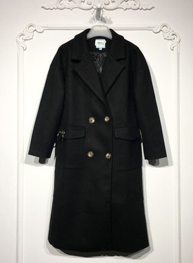 衣PTC系列旗下盛F系列 8253S152 时尚毛呢外套品牌女装折扣颦薪