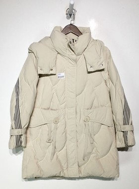 杭Y系列 Z01-A02557 时尚羽绒服品牌女装折扣颦薪