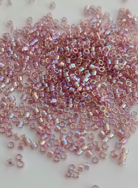 MIYUKI/御幸DB173透明幻彩古董珠丁香紫色