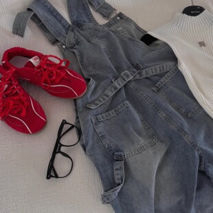 背带裤 NZ028复古时尚 气质优雅简约新款