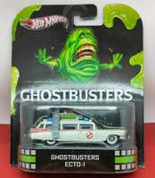 1:64 hotwheels Cadillac Ghostbusters ecto-1 1A Halloween thumbnail 3