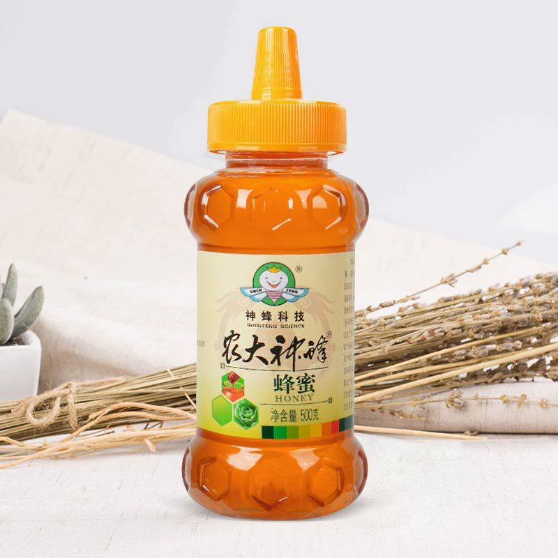 农大神蜂百花蜂蜜500g新鲜农家自产正宗蜂蜜正品