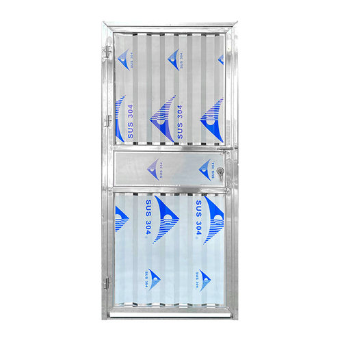 304不锈钢门出租屋铁皮门简易门防盗杂物间门卫生间宿舍单门定制