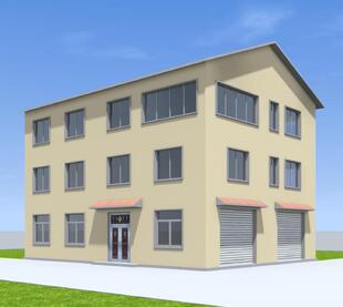 15x11 三层北方农村自建楼房住宅设计图建筑结构水电全套施工图纸