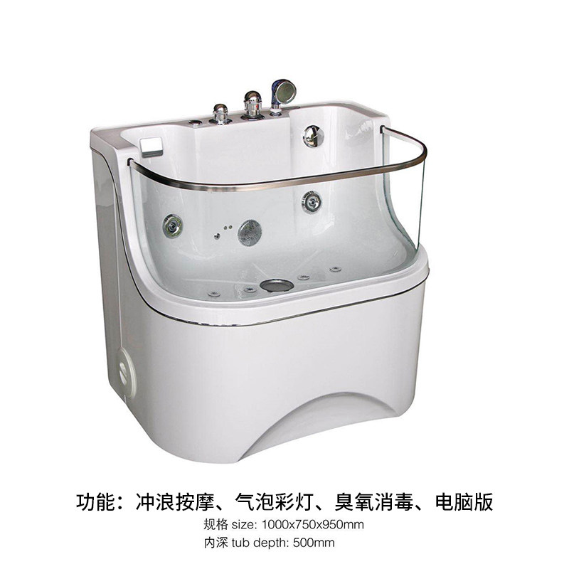 cidon宠物猫狗spa机牛奶浴泡澡浴缸游泳缸大小型犬游泳洗澡池