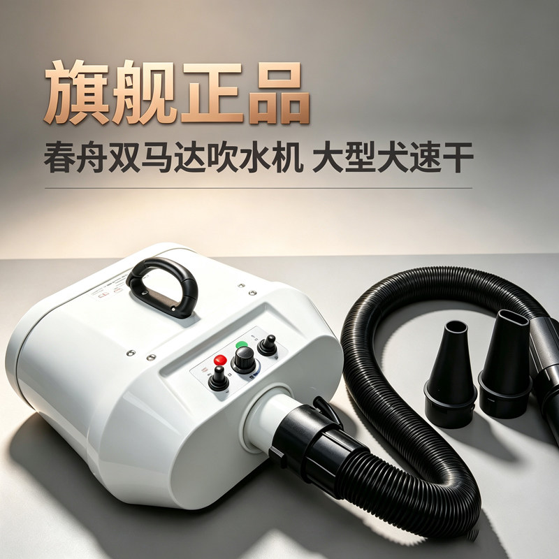 春舟A22宠物大型犬专用狗狗大功率吹风机吹毛烘干机双马达吹水机