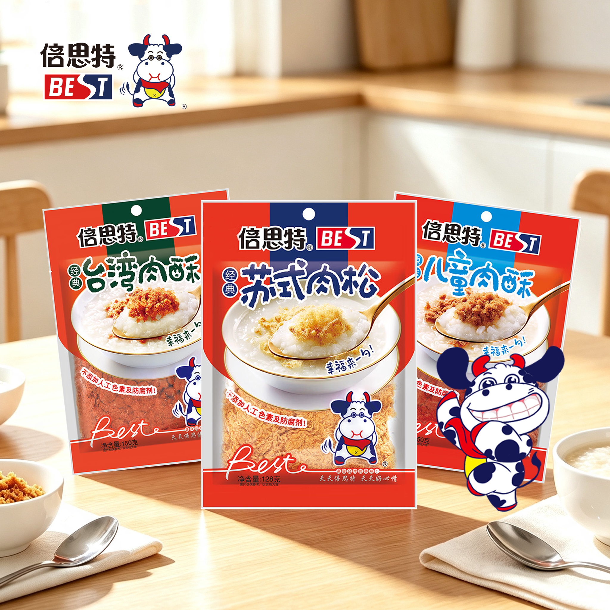 倍思特苏式肉松零食佐餐老少皆宜图片