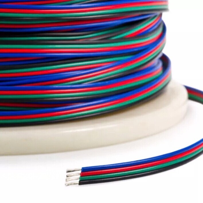 UL1007#22AWG4P彩排线 LED延长线 电源线 连接线 控制线 信号线图片