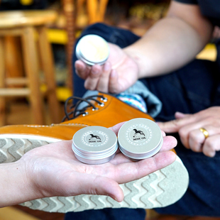 貂油 鞋油 工装靴皮带真皮钱包皮革制品保养油貂油膏