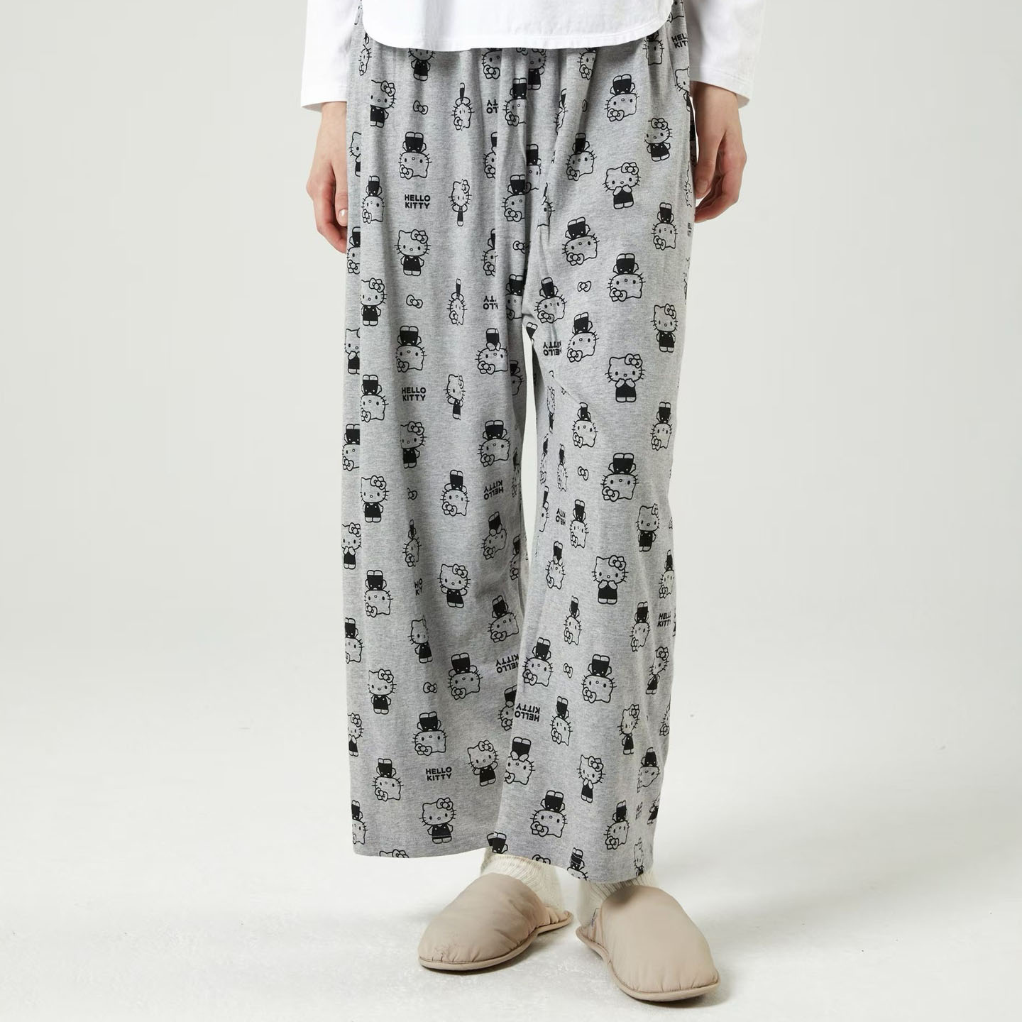 韩国代购HelloKitty纯棉睡裤女