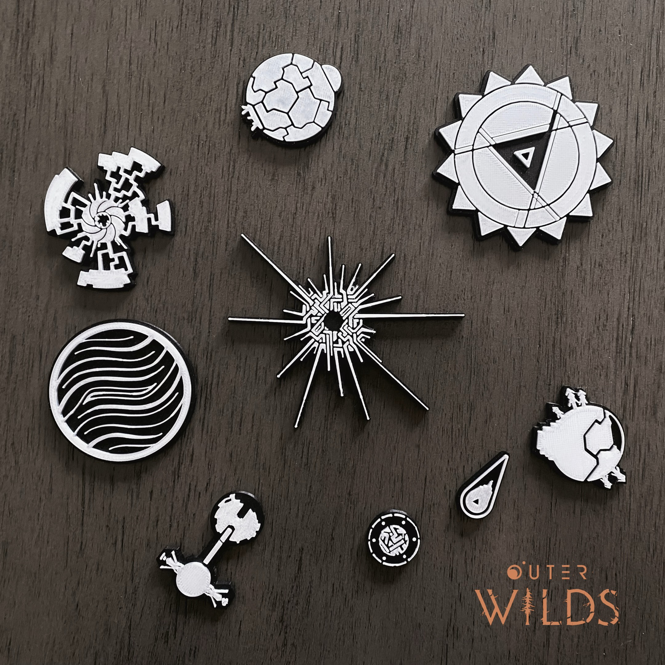 星际拓荒 磁吸冰箱贴 游戏周边 outer wilds 谷子