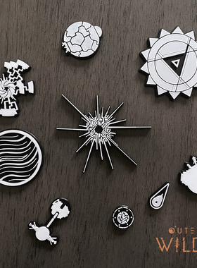 星际拓荒 磁吸冰箱贴 游戏周边 outer wilds 谷子