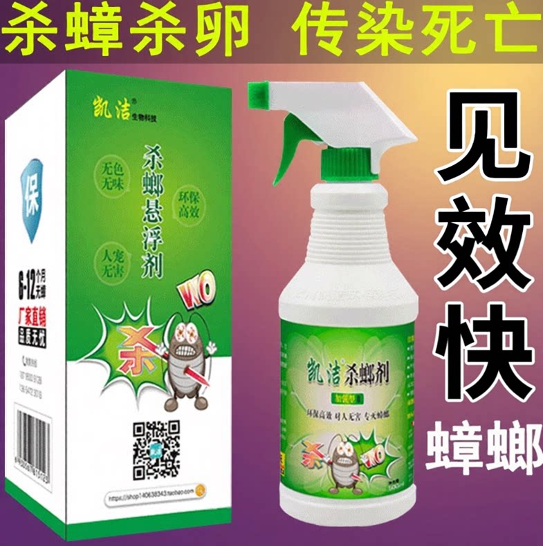 专杀德国小蠊悬浮剂凯洁蟑螂