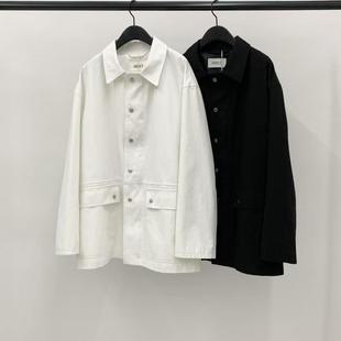 现~2025春季新款女芯宝韩国代购object简约经典款单排扣风衣外套