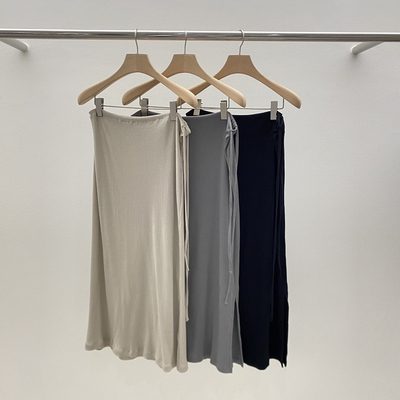 LEGACYBONE收腰侧开叉半身裙