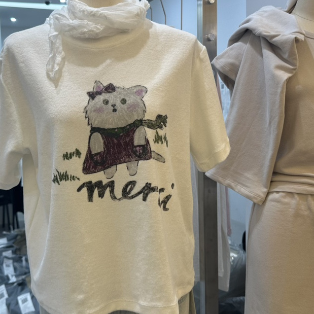 VISUALSPACE百搭卡通女短袖T恤