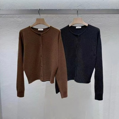 statement美利奴针织开衫毛衣