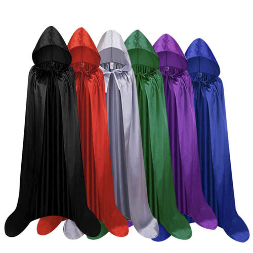 Halloween Devil Hooded Cape 万圣节死神魔鬼披风装扮服饰