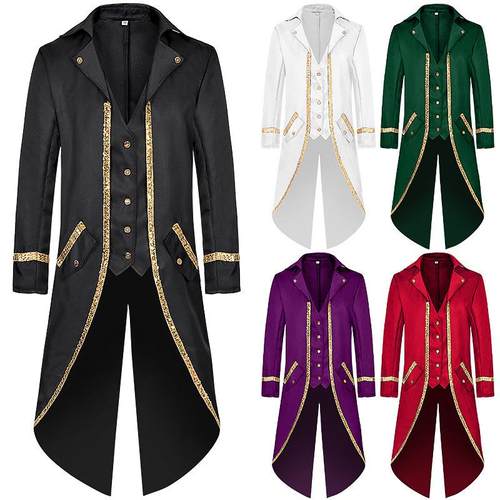 Halloween tailcoat stage costume for men万圣节燕尾服舞台服男