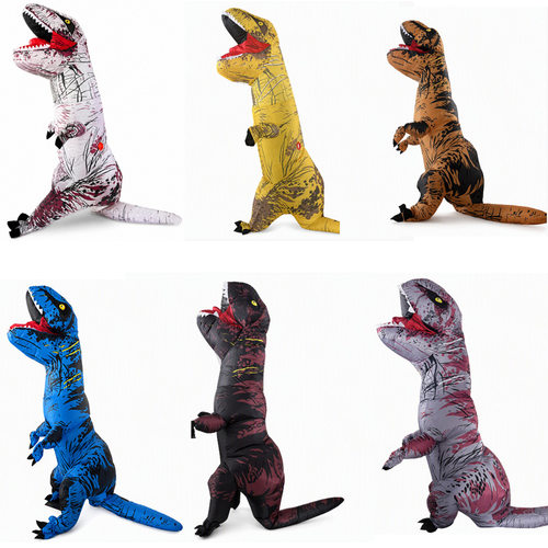 Halloween T‑Rex Inflatable Costume 万圣节霸王龙充气服