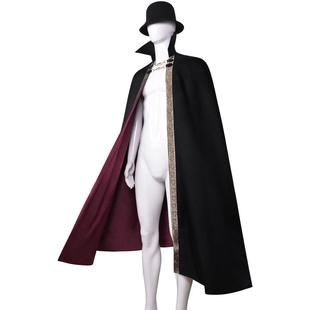 Halloween Cloak costume万圣节吸血鬼男爵披风斗 Baron Vampire