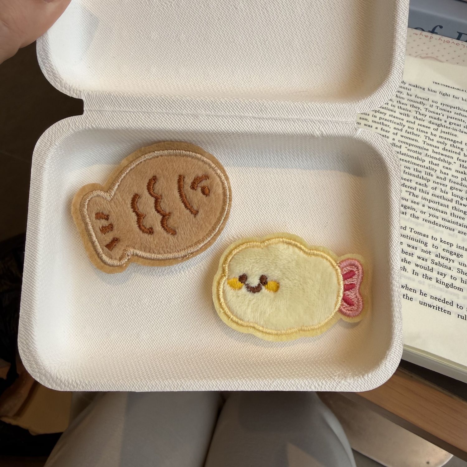 超可爱小鱼炸虾刘海碎发贴