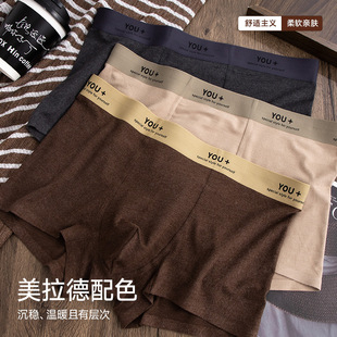 Brushed Cotton Trunks 美拉德磨毛 10A 抑菌裆 2026 秋冬无痕裤