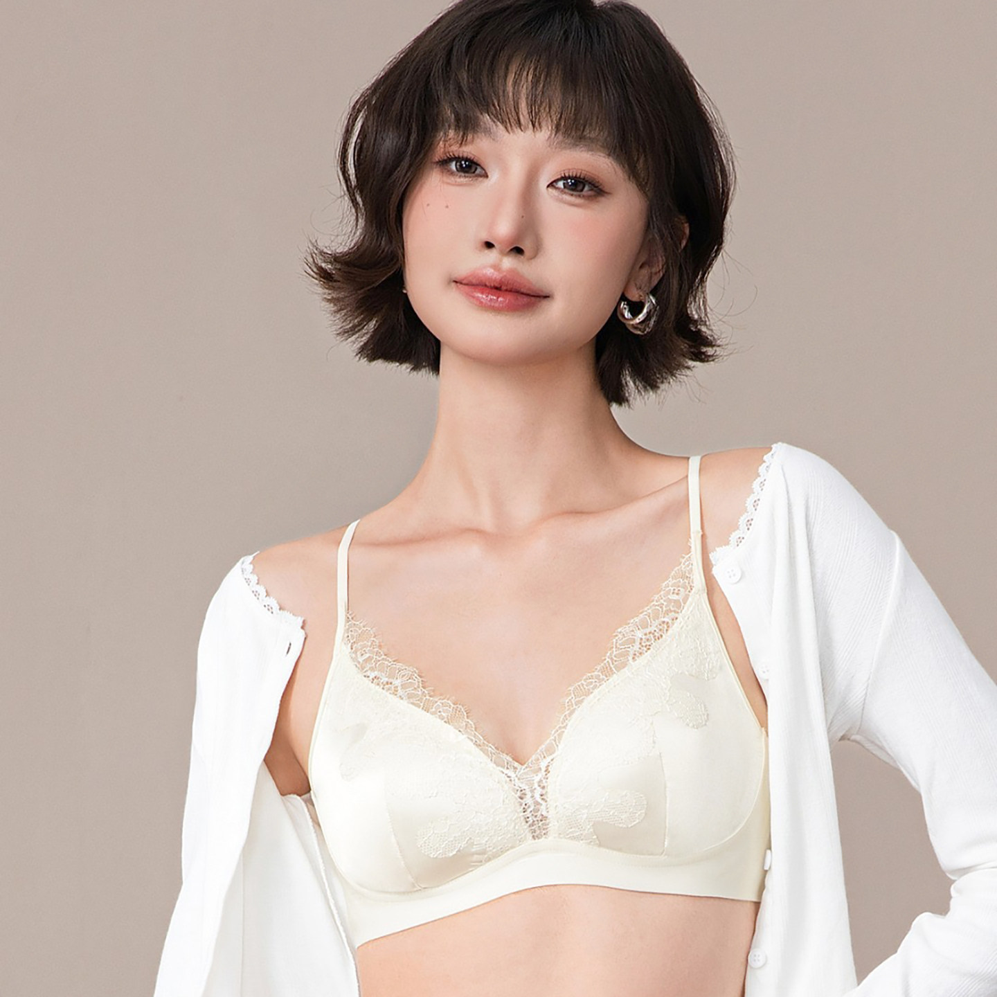 至爱感觉小胸性感蕾丝舒适内衣女