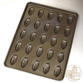 香嘴巴进口现货 可可烤盘蛋糕25连 千代田金属Chiyoda模具商用