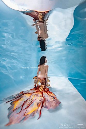 潜水美人鱼尾巴鲸歌新品定制