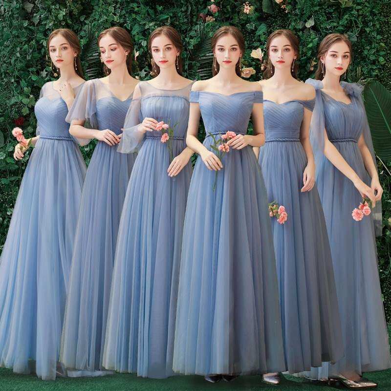 广东深圳伴娘服长款2019新款春伴娘团姐妹裙礼服婚礼闺蜜装仙气质在类目 女装/女士精品, 婚纱/旗袍/礼服, 礼服/晚装中 - 来自Buy2taobao.com提供专业的淘宝代购服务