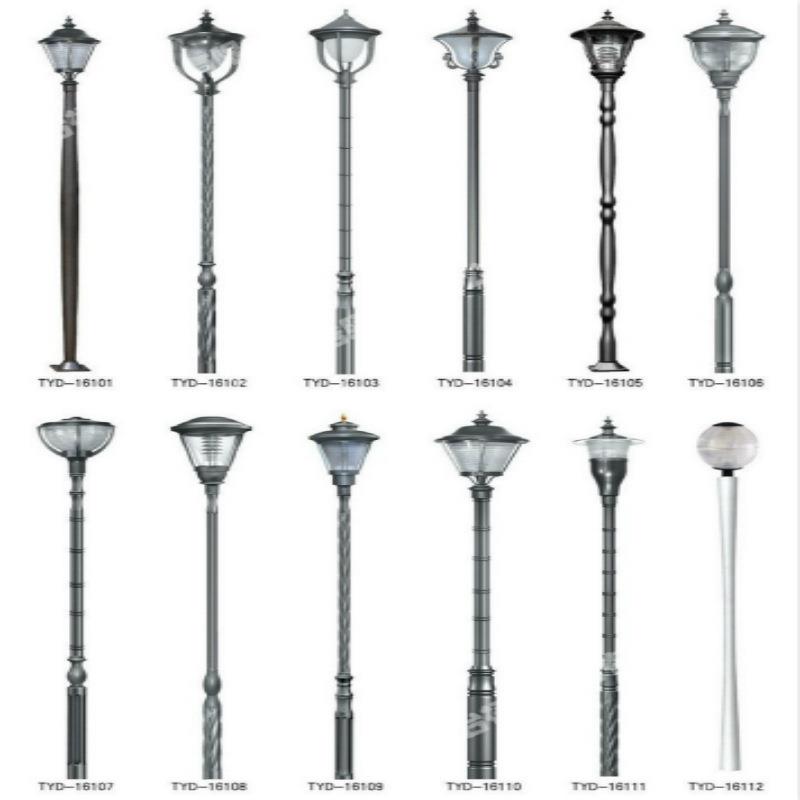 厂家直供款户外3米景观庭院灯市政道路铸铝市电led美观50瓦庭院灯