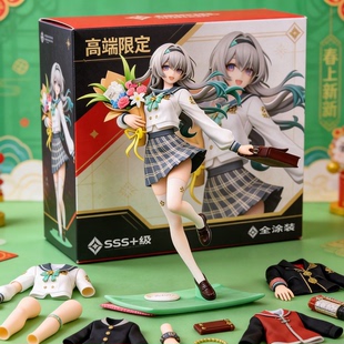 崩坏星穹铁道流萤手办春日手信雕像二次元美少女国产女士手办盲盒