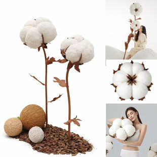 大型仿真棉花装饰橱窗摆件拍照写真道具商场打卡婚礼台网红云朵