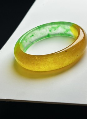 高品质飘绿花玉石手镯高冰种真玉玉手镯石英岩玉石翡翠色玉镯子