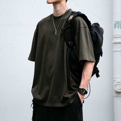 夏季男士纯棉重磅300GT恤