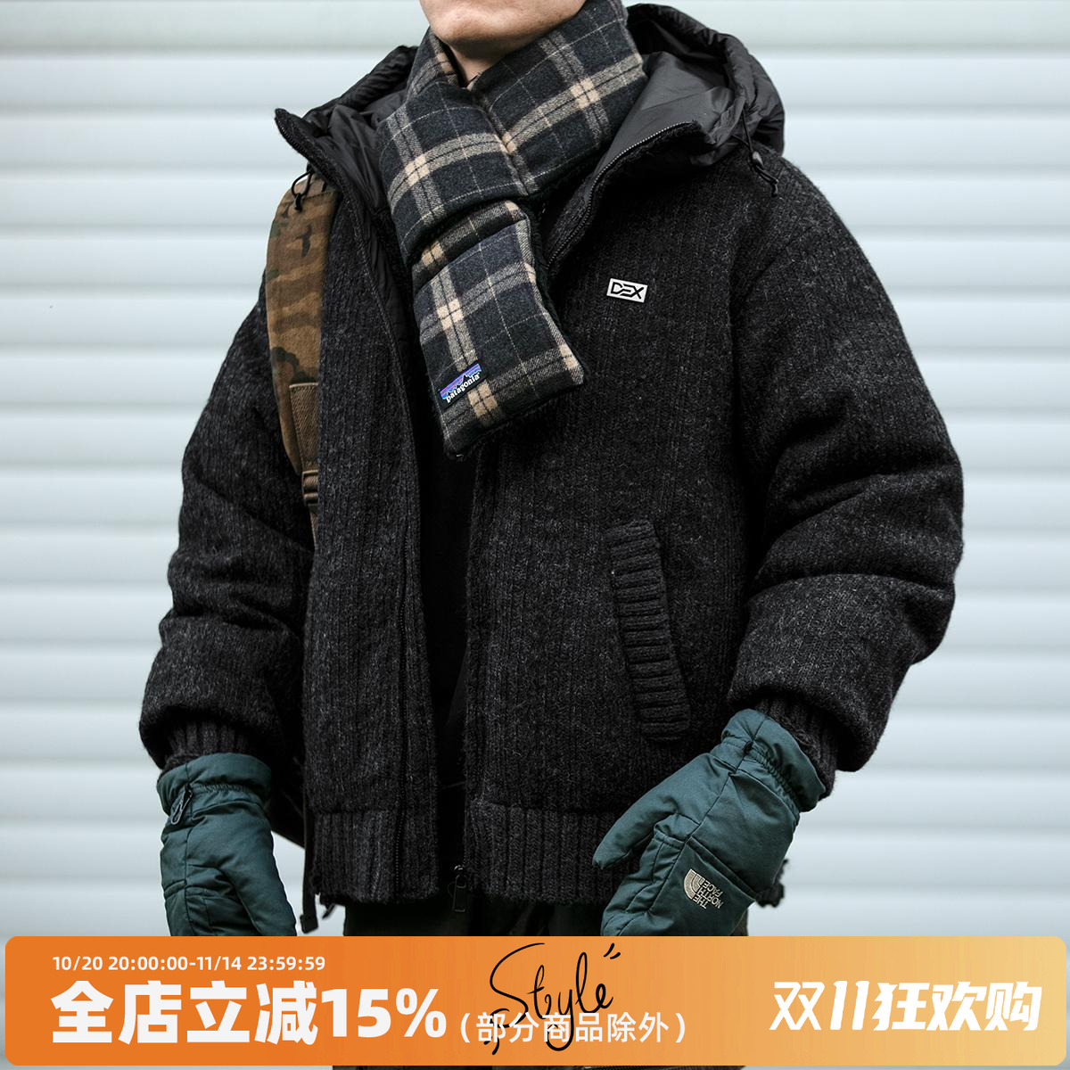 原创复古连帽休闲常规