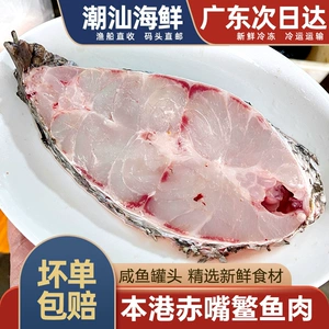 Мясо красноротого сома Морепродукты Чаошань и водные продукты Филе гонконгского сома соленая рыба консервы свежие ингредиенты 500 г кусочков мяса сома