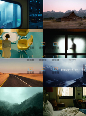 电影故事片情绪氛围人像PS Camera raw Lightroom调色LR预设滤镜