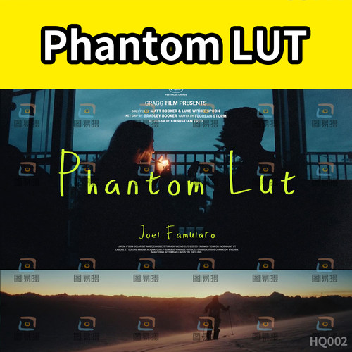 Phantom LUTs索尼slog3还原LUT A7s3/FX6/A7C/FX3/ZV-E1机内直出