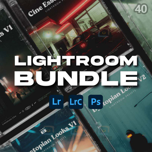 lr预设滤镜Lightroom电影精粹经典胶片5套合集PS Camera raw修图
