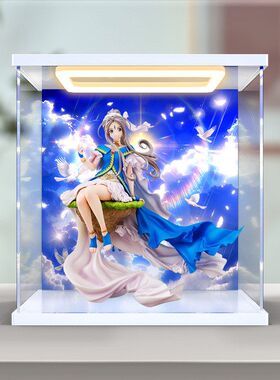 适用 PROOF 我的女神 幸运女神 贝露丹蒂手办亚克力回型灯收纳盒