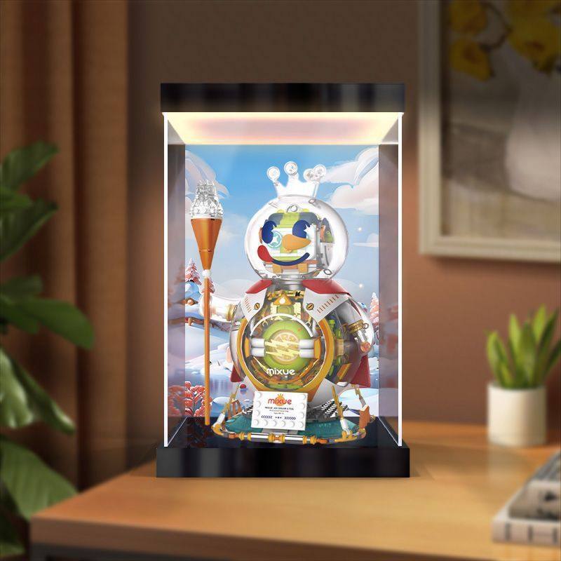 适用 雪王魔法铺 超级雪王机械大体拼搭可爱摆件亚克力灯箱展示盒,收纳整理,其他收纳盒,淘宝优惠券,粉丝福利购,淘宝优惠卷