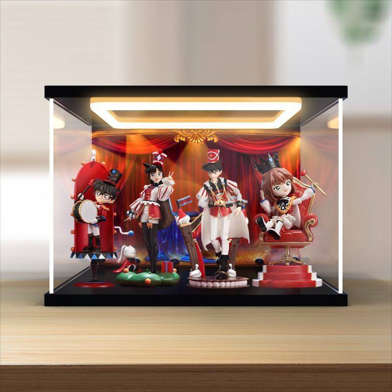 适用布鲁可积木人奇迹版名侦探柯南梦游童话手办收纳亚克力收纳盒,收纳整理,其他收纳盒,淘宝优惠券,粉丝福利购,淘宝优惠卷